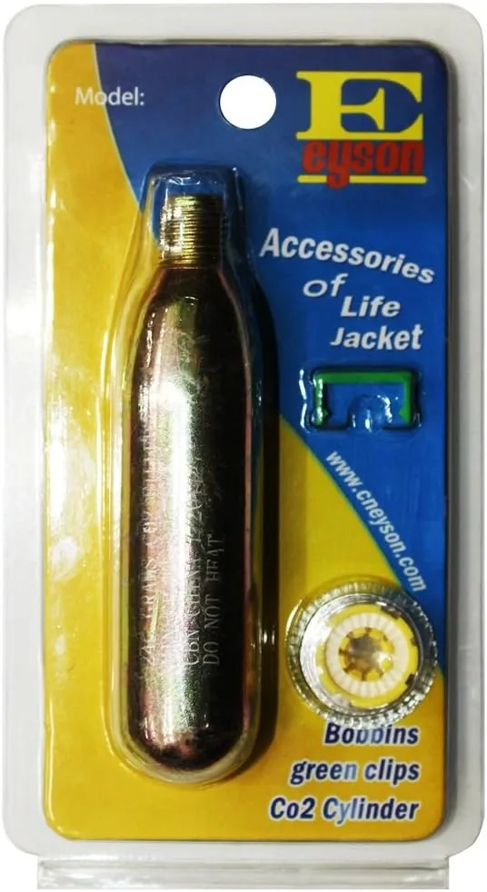 Eyson CO2 Automatic Inflatable PFD-Rearming Kit Cartridge Cylinder