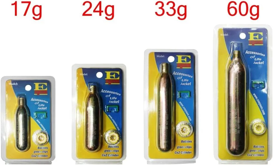 Eyson CO2 Automatic Inflatable PFD-Rearming Kit Cartridge Cylinder