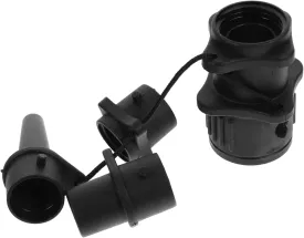 Happyyami 4Pcs Paddle Board Pump Adapter Durable Air Pump Nozzle Adapter for Inflatable Kayak Stand Up Paddle Board Dual Function Design Tight Connection Reliable Material