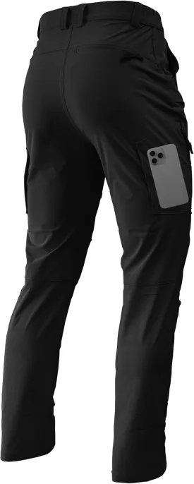 Men's Lightweight Hiking Pants Quick Dry Waterproof Stretch Travel Fishing Camping Work Cargo Pants Zipper Pockets