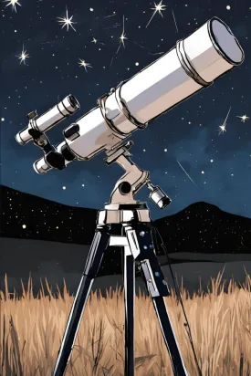 Notebook: Stargazing Night, 160 Lined Pages, 6"x9", Soft Cover Paperback  June 5, 2024
