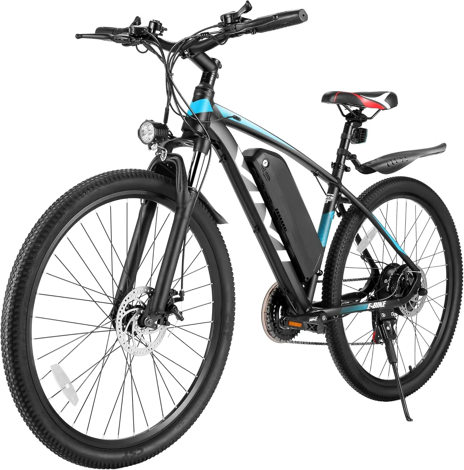 Vivi Electric Bike, 27.5" Electric Bike for Adults, Peak 750W Ebike 22MPH Electric Mountain Bike with 48V 499.2WH Battery, Up to 50 Miles, 21 Speed Adult Electric Bicycles, UL 2849 Certified